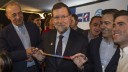 El presidente Rajoy clausura un acto público en Pa...