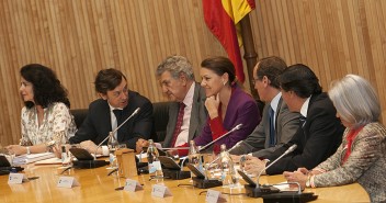 María Dolores de Cospedal preside la reunión del Grupo Popular en el Congreso