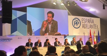 Pablo, Zalba, durante su intervención en la ponencia 'Europa y nuestro papel en el mundo'