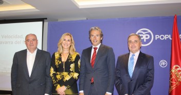 Joaquín Salanueva, Ana Beltrán, Íñigo de la Serna y José Antonio Sarría
