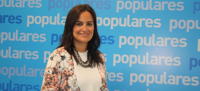 La portavoz del PPN, Cristina Sanz