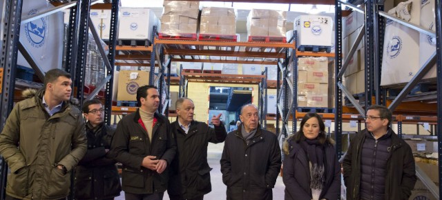 Los candidatos de UPN-PP visitan el Banco de Alimentos