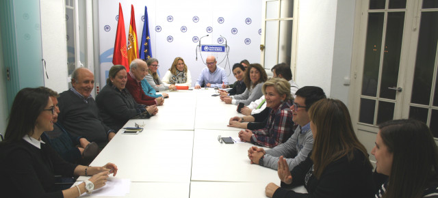 Reunión del Comité Ejecutivo del PPN, presidido por Ana Beltrán