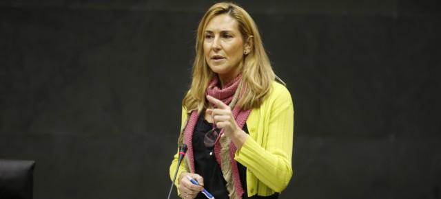 La presidenta y portavoz parlamentaria del PPN, Ana Beltrán