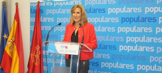 La presidenta del PPN, Ana Beltrán