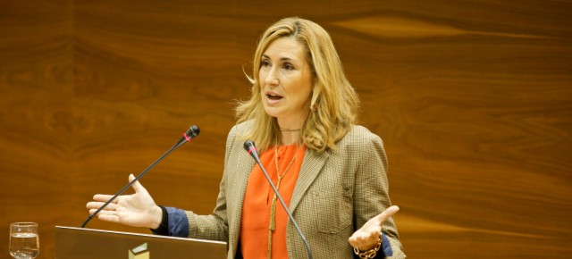 La portavoz parlamentaria, Ana Beltrán
