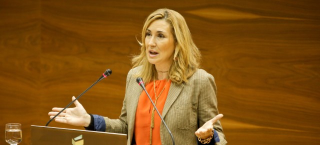 La portavoz parlamentaria, Ana Beltrán