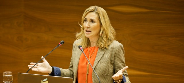 La portavoz parlamentaria, Ana Beltrán