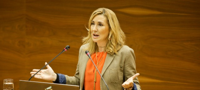 La presidenta y portavoz parlamentaria del PPN, Ana Beltrán