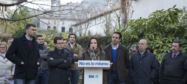 Cristina Sanz, en un acto de reconocimiento a la Constitución