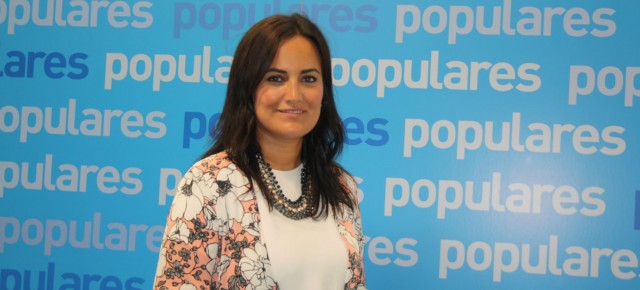 La portavoz del partido, Cristina Sanz