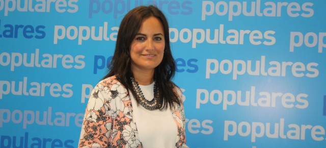 La senadora y portavoz del PPN, Cristina Sanz
