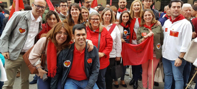 El PPN, en la marcha en defensa de la bandera de Navarra, organizada también por la sociedad civil que se manifestará en contra de la imposición lingüística