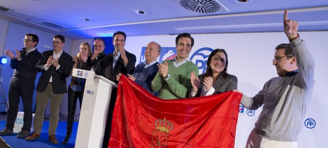 UPN-PP celebra el triunfo electoral de la coalición en Navarra