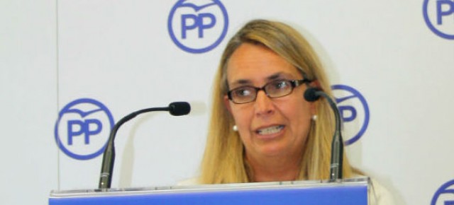 La presidenta de la Junta Local del PPN, Elena Samaniego