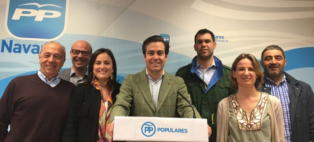 Pablo Zalba, con cargos representativos del PPN