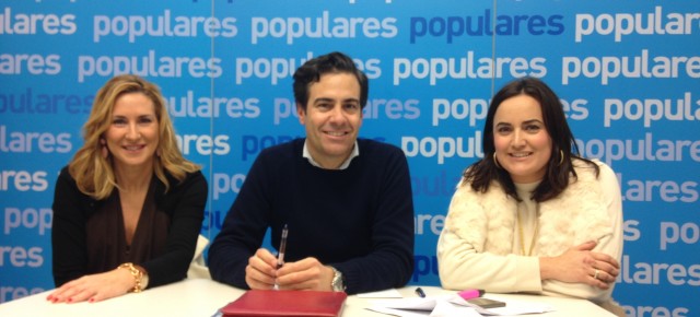 Ana Beltrán, Pablo Zalba y Cristina Sanz