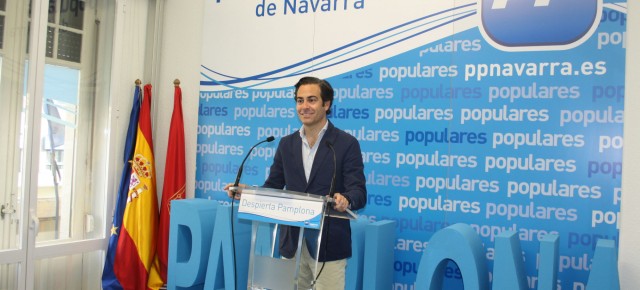 Pablo, Zalba, durante la rueda de prensa