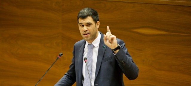El portavoz de Agricultura en el Parlamento de Navarra, Javier García