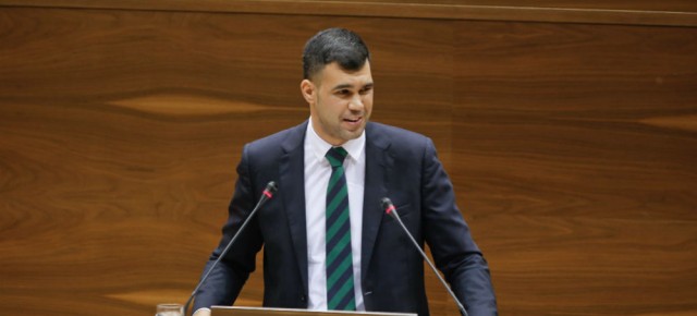 El portavoz de Agricultura en el Parlamento de Navarra, Javier García