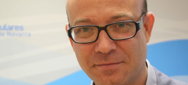 El concejal del PPN en el Ayuntamiento de Tudela, José Suárez