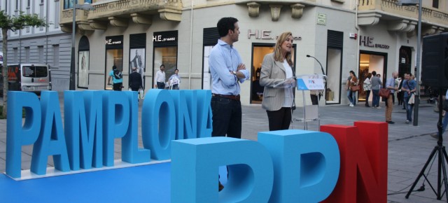 Ana Beltrán y Pablo Zalba protagonizan el acto de apertura de campaña