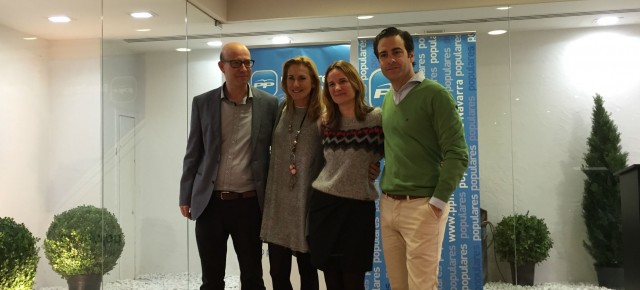 José Suárez, Ana Beltrán, Irene Royo y Pablo Zalba