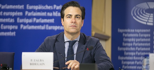 El eurodiputado y presidente de la Gestora del PPN, Pablo Zalba