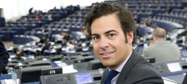 Pablo Zalba, en el Parlamento Europeo