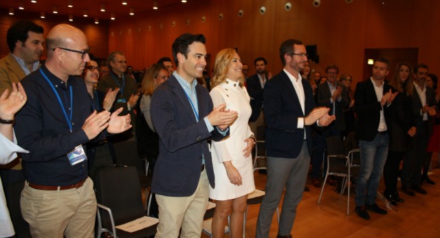 José Suárez, Pablo Zalba, Ana Beltrán y Javier Maroto